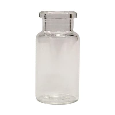 Chromatography Research Supplies 10 mL Flat Bottom, Beveled Top Headspace Vial (100/pk)